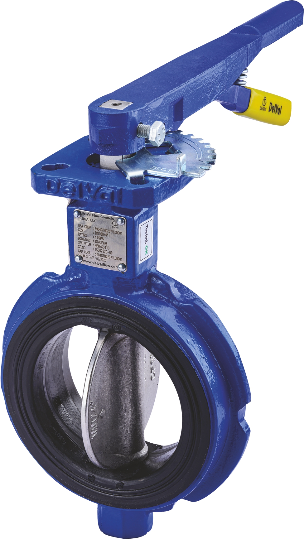 Delval Butterfly Valve